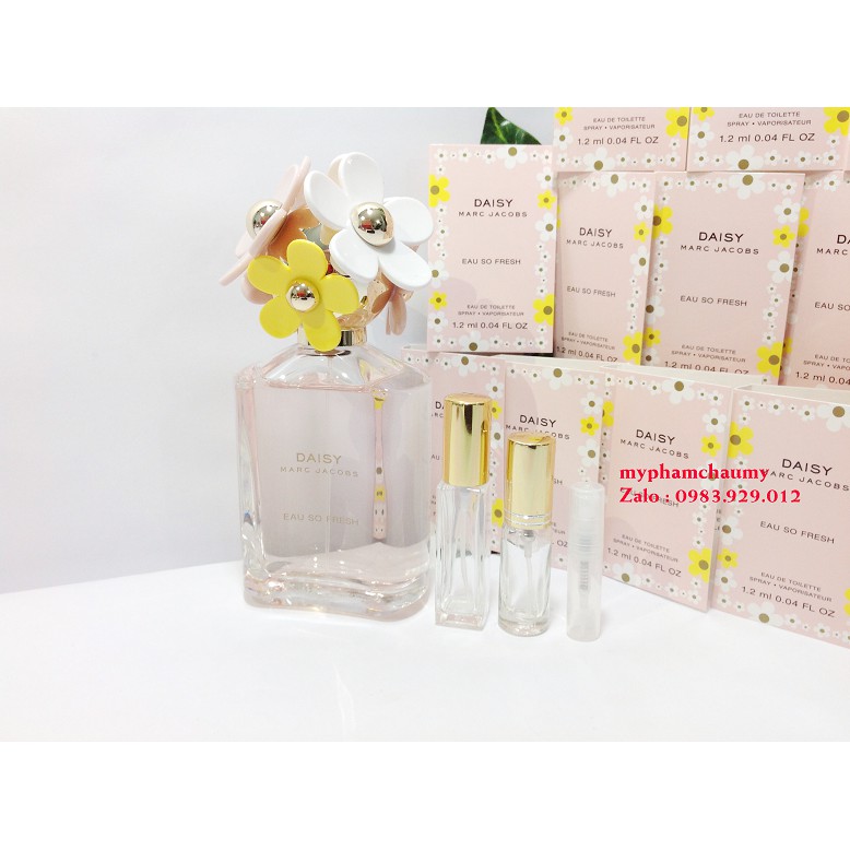 [Mẫu thử] Nước Hoa Marc Jacobs Daisy Fresh 2,5,10ml