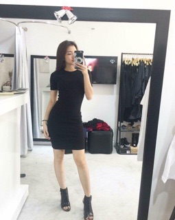 Đầm Body Thun Gân Cực Đẹp
