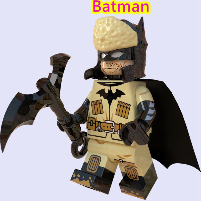 Compatible dc Bộ Đồ Chơi Lắp Ráp Mô Hình Nhân Vật batman mini Dành Cho Trẻ Em