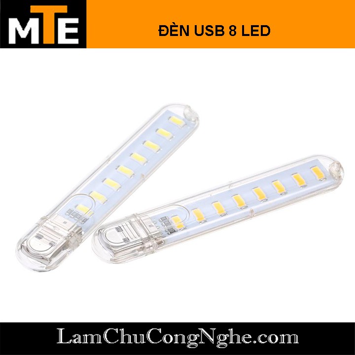 Đèn Led Cổng USB - 8 Bóng Siêu Sáng