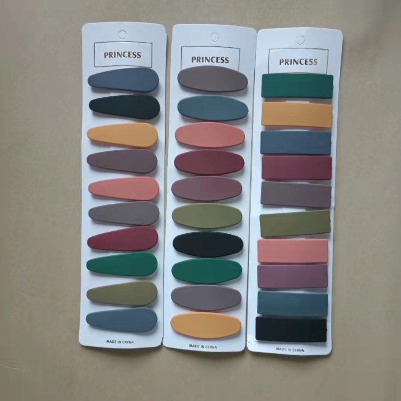 RẺ VÔ ĐỊCH  CẶP TÓC NHÁM MÀU TRƠN ĐƠN GIẢN