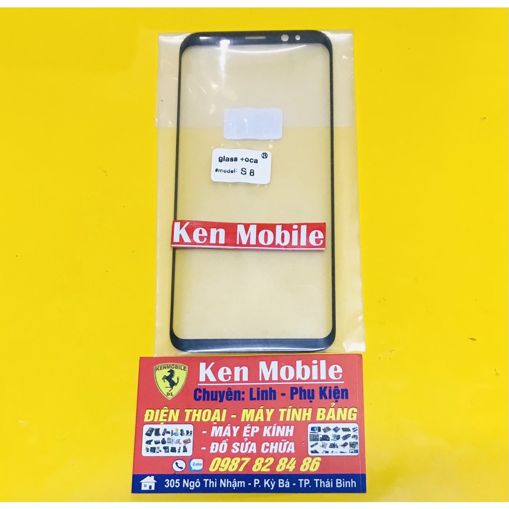 Mặt Kính Samsung S8 / SM-G950 Loại Liền Keo OCA