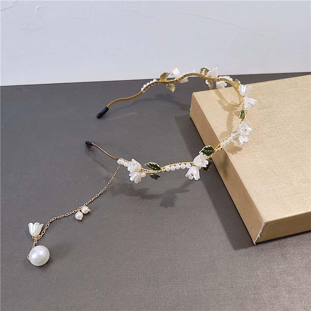 Cài Tóc Đính Hoa / Vỏ Sò 15H Phối Tua Rua Thời Trang Thanh Lịch Thích Hợp Làm Quà Sinh Nhật /