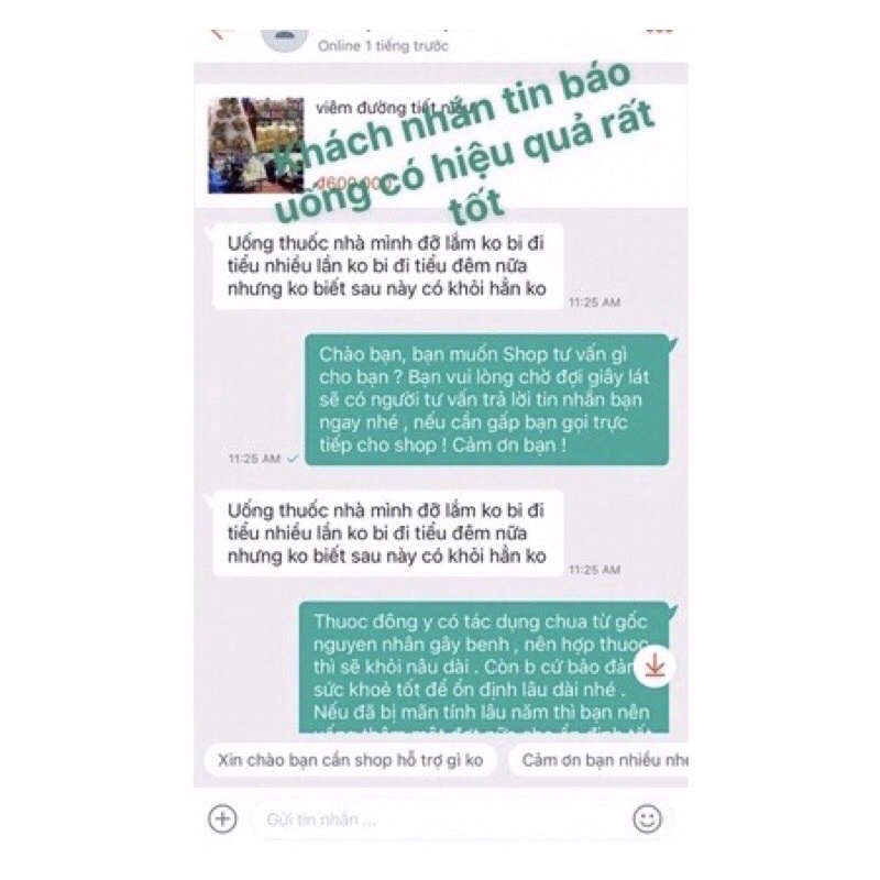 Sét thảo dược chữa viêm đường tiết niệu /giải nhiệt