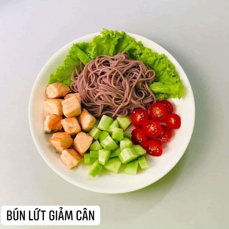 Túi 500g bún gạo lứt nguyên chất loại 1 ăn kiêng