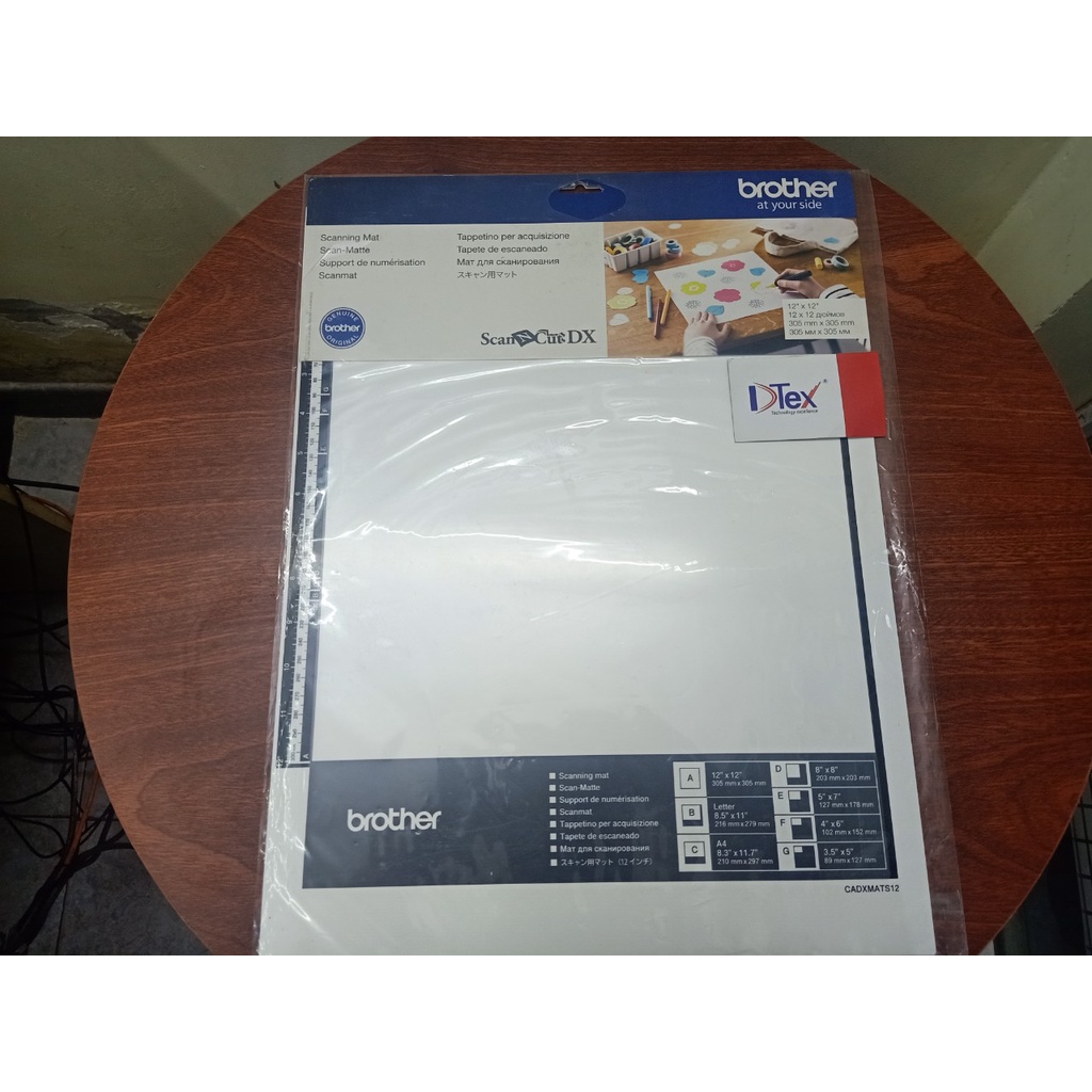 Tấm lót Scan vật liệu 12x12 inch (Khoảng 30x30cm) (CADXMATS12) - Hàng Chính Hãng