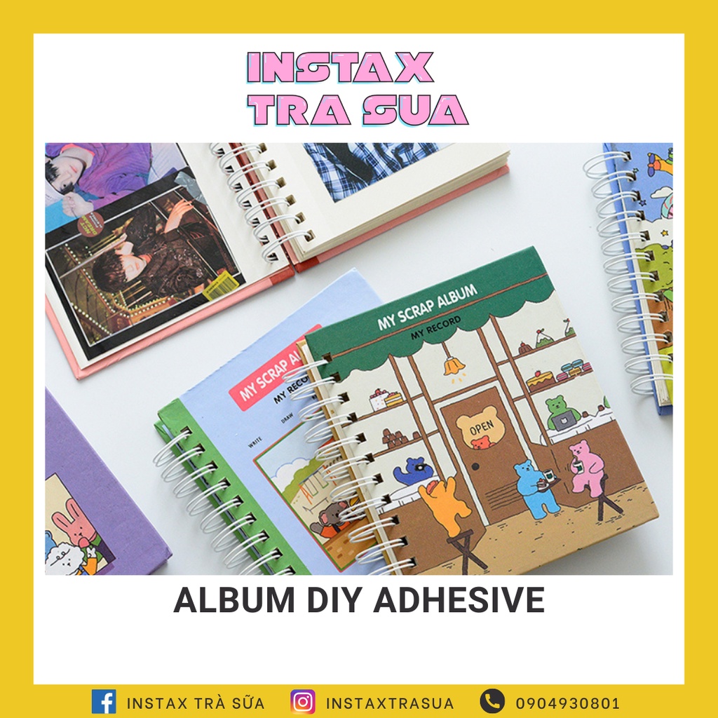 Album dán ảnh - Self Adhesive Photo Album