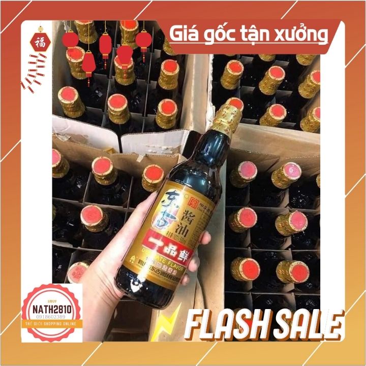 Xì dầu càng cua thương hiệu Nhất Phẩm Tiên 500ml