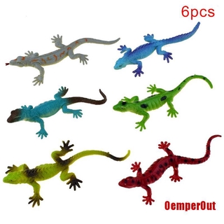 Ra ngoài❤❤6 Mô Hình Thằn Lằn Tắc Kè Hoa Giả