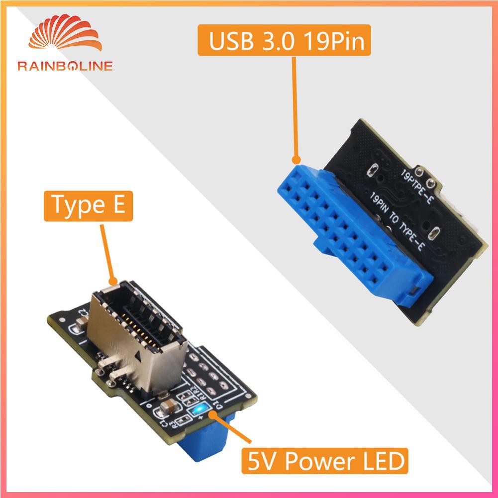 Ổ Cắm Chuyển Đổi Usb 3.0 10gbps 19pin Type-E 20pin | BigBuy360 - bigbuy360.vn
