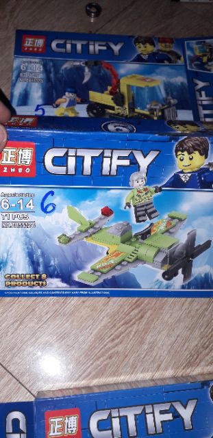 Lắp ráp 1 hộp LegoCiTiFy 5532 xe tàu có nhiều chi tiết