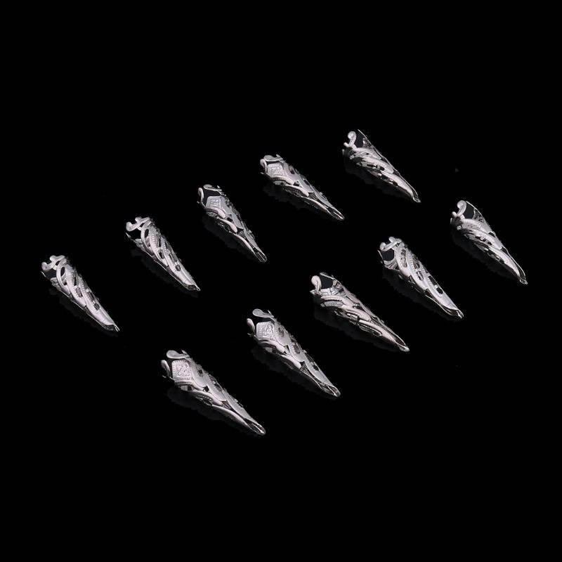 Set 10 Mặt Vòng cổ Hình Hoa Bằng Hợp Kim