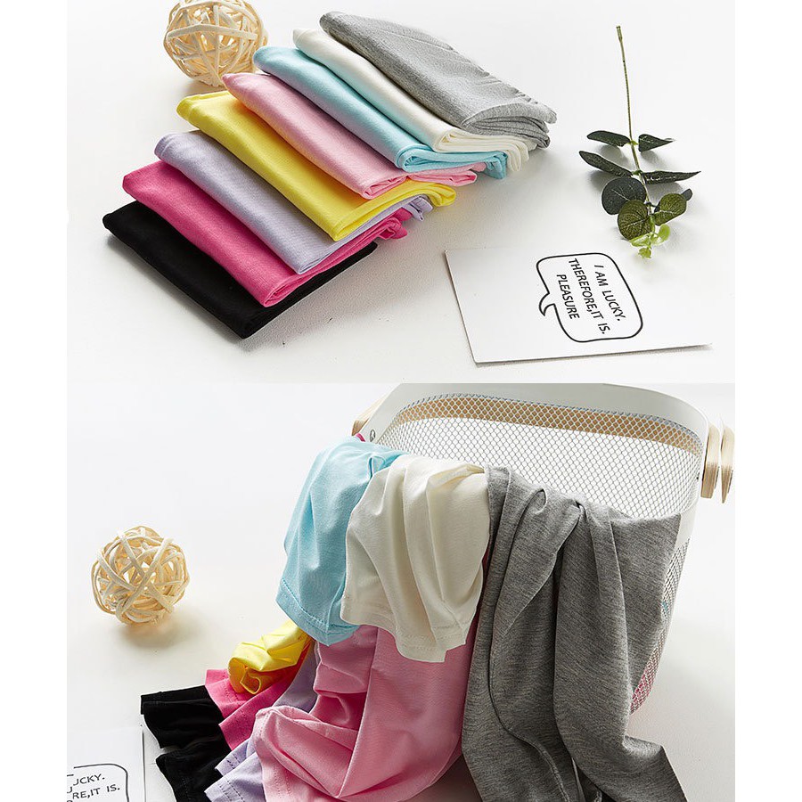 Quần legging bé gái quần lửng dài thun hè cotton cực mát cho bé 2-10 tuổi