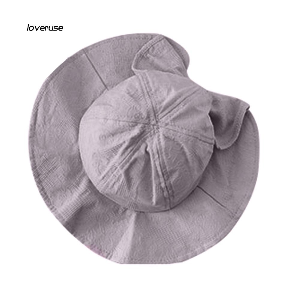 Mũ tai bèo phối nơ dễ thương cho bé gái