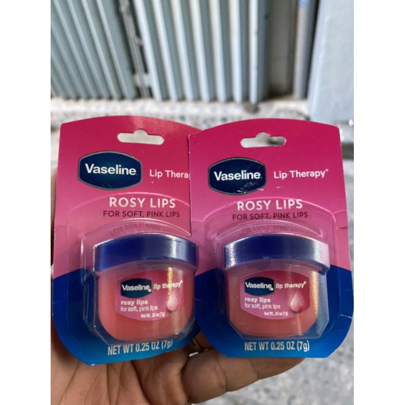 Son Dưỡng Môi Hồng Vaseline 7g Hàng Mỹ