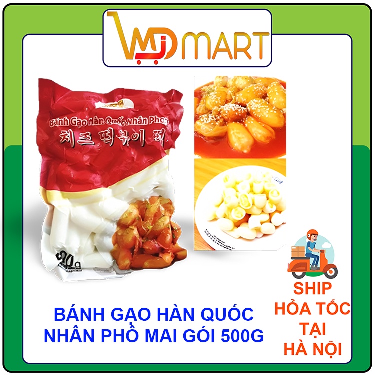 Bánh gạo hàn quốc tokbokki nhân phô mai Mir
