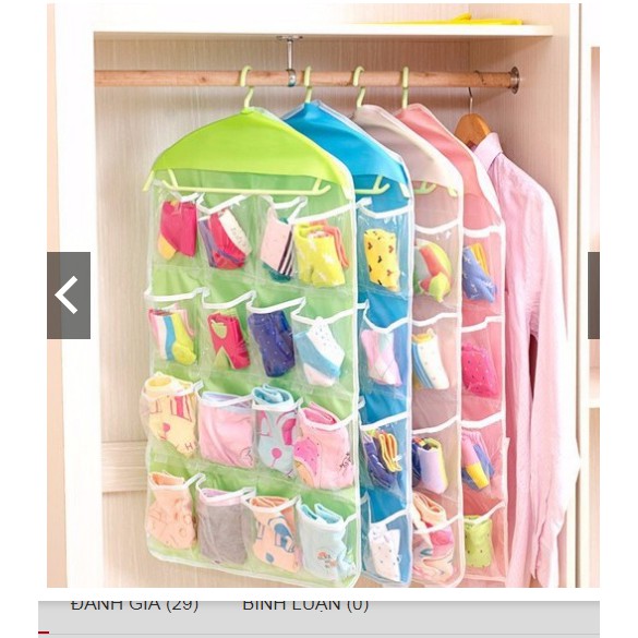 túi treo đồ 16 ô đa năng