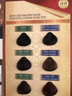 Nhuộm phủ bạc thảo dược REEN