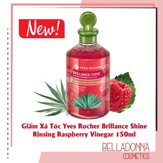 [CHÍNH HÃNG] Giấm Xả Tóc Yves Rocher Brillance Shine Rinsing Raspberry Vinegar 150ml