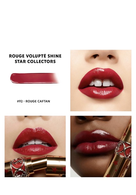 ( Có sẵn ) Son môi Yves Saint Laurent Rouge Volupte Shine 92