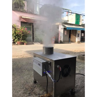Máy tạo ẩm 2 vỉ 10 mắt thùng Inox