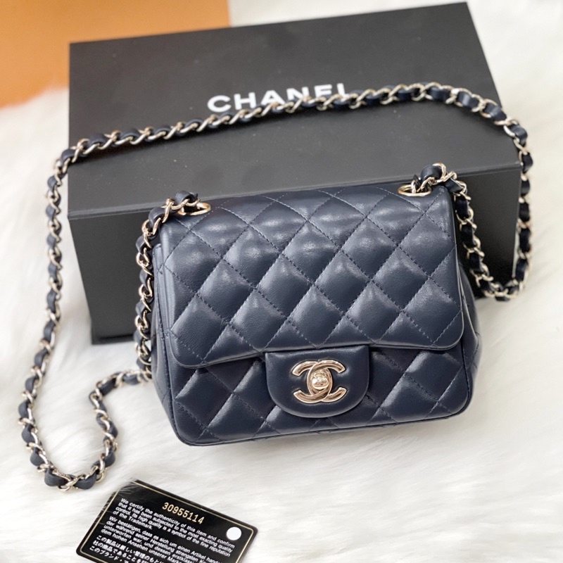 Túi Chanel mini 7 navy new