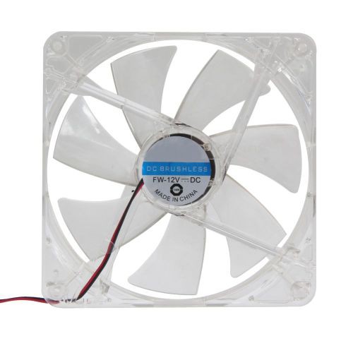 _Fan led trong suốt 12cm làm mát cho case máy tính