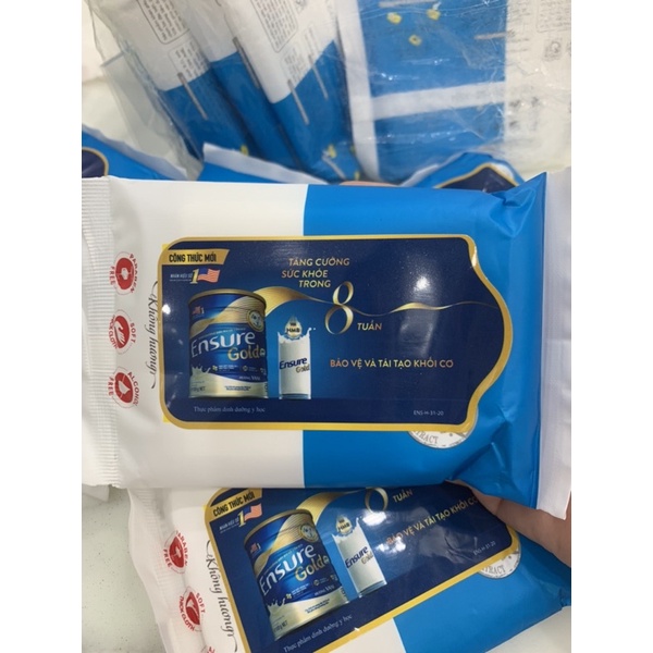 Khăn ướt Max Cool 15 tờ - quà tặng Ensure Gold