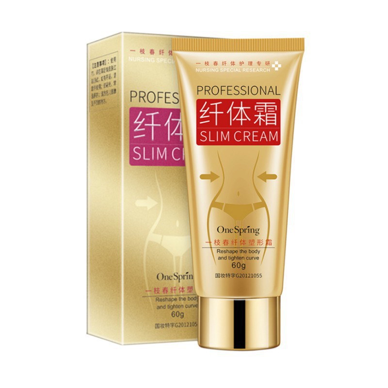 Kem massage giảm mỡ toàn thân One Spring Professional Slim Cream hàng nội địa Trung