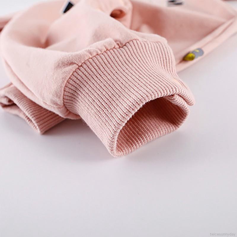 Bộ áo liền quần in chữ cho bé