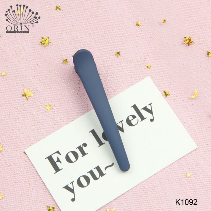 Kẹp tóc, kẹp mỏ vịt màu pastel dễ thương Orin K1090 K1091 K1092 K1093 K1094 K1095 K1096 K1097 K1098 K1099