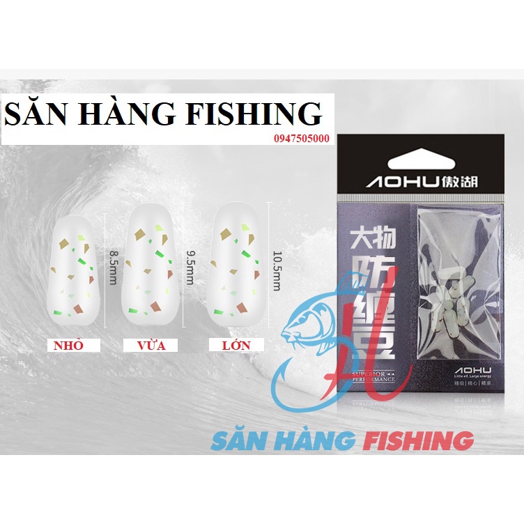 Cao su bọc khóa 8, Ma Ní, Bọc khóa Link câu cá, phụ kiện câu đơn, câu đài, săn hàng trắm đen