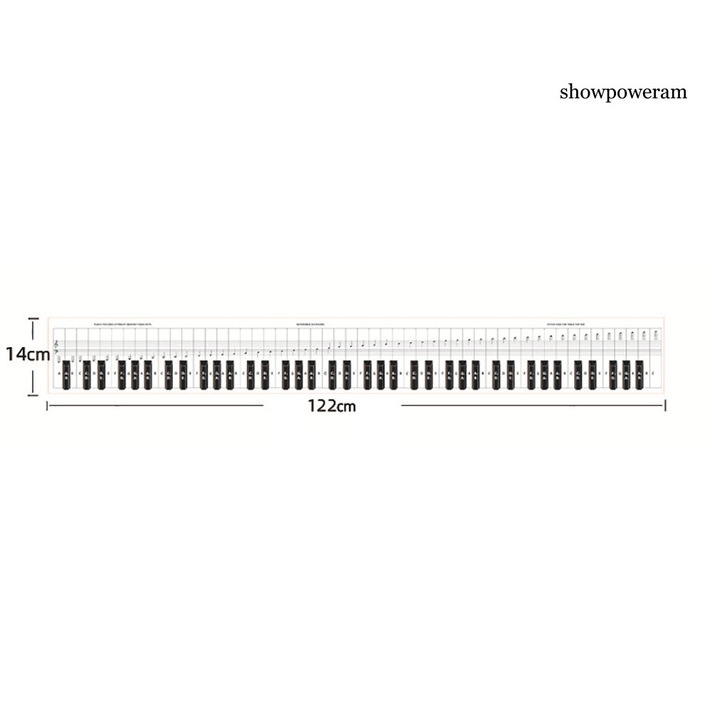 Bộ 88 Dụng Cụ Luyện Tập Phím Đàn Piano Cho Người Mới Bắt Đầu