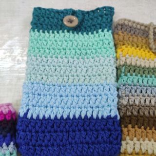 Túi điện thoại bằng len