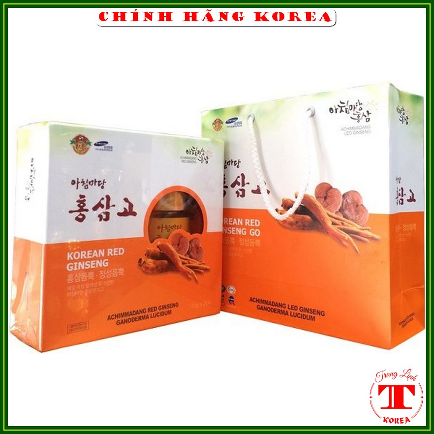 Cao hồng sâm linh chi Achimmadang chính hãng - Cao sâm hàn quốc hộp 2 lọ, tranglinh