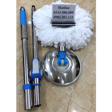 Cán chổi lau nhà 360 độ  Thái Lan - Hàng chuẩn