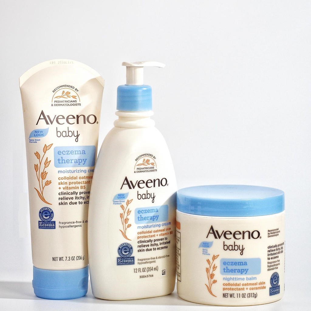Kem dưỡng ẩm Aveeno Baby Eczema Therapy cho bé