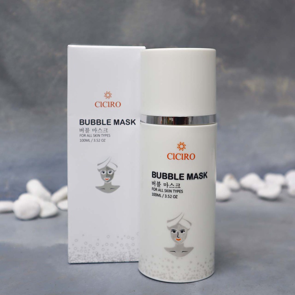 [CHÍNH HÃNG] Mặt Nạ Thải Độc CICIRO Hàn Quốc-Mask Sủi Bọt Hút Chì