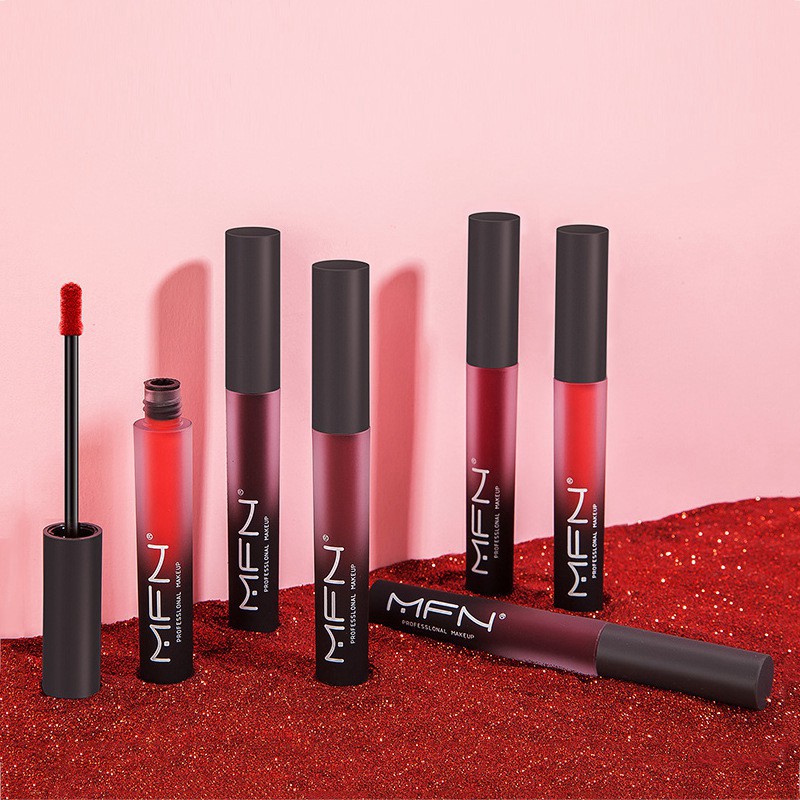 tuan065 [Hàng mới về] Son môi MFN hiệu ứng bóng lì thời trang lâu trôi và chống thấm nước dành cho nữ tuan065 | BigBuy360 - bigbuy360.vn