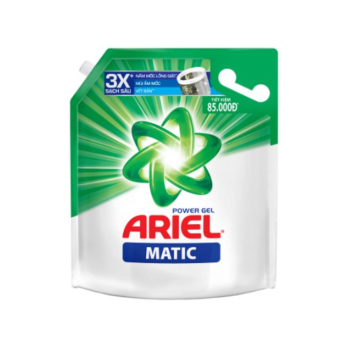 COMBO 2 TÚI Ariel Matic nước giặt ĐẬM ĐẶC 3.5KG/ Túi ( 2 Túi = 7KG )