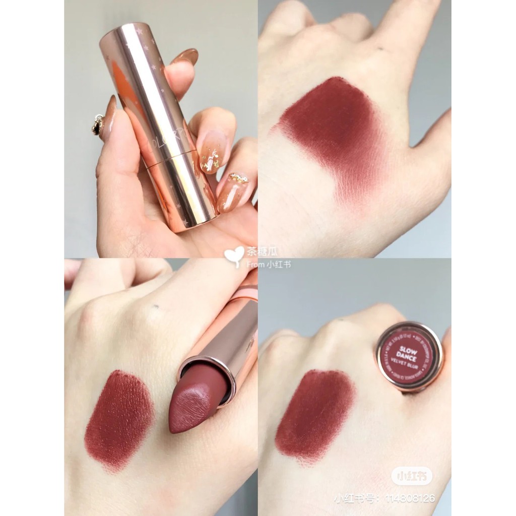 Son thỏi Colourpop LUX Lipstick Creme/ Blur màu Slow Dance, Still Crazy