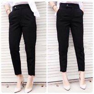 Quần baggy vạt lệch