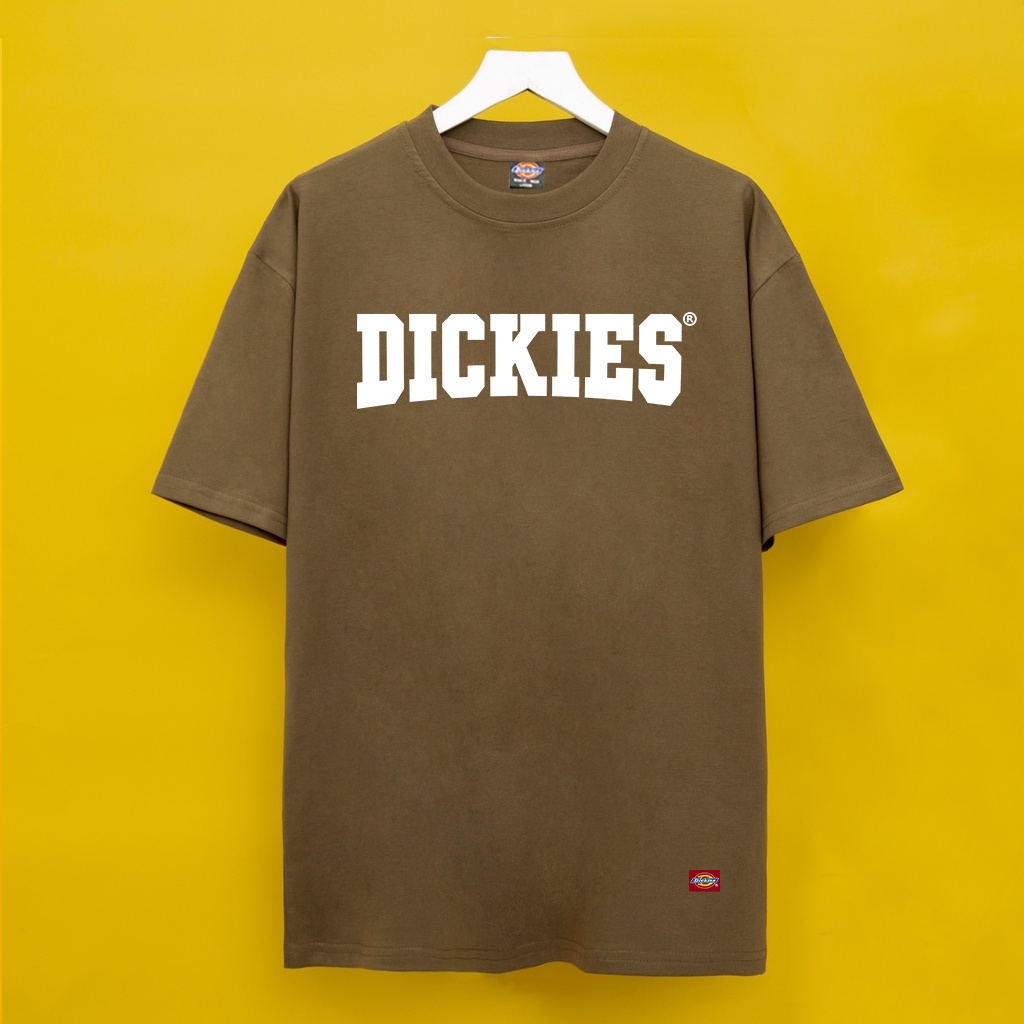 Áo Thun Dickies Logo Basic Cong form rộng - T-Shirt Dickies cao cấp-DK18-Streetwears SG