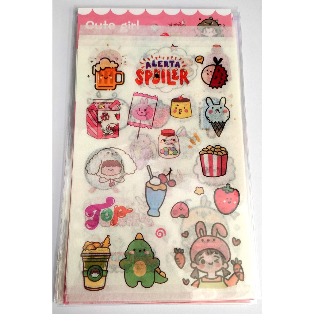 Sticker Hình Dán Cute
