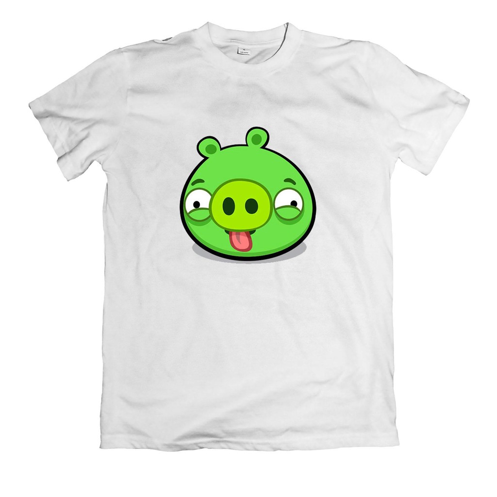 Áo thun in hình lợn ngáo ngơ Angry Birds