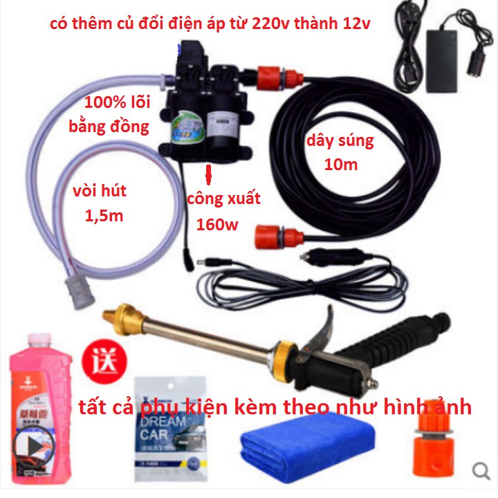 máy rửa xe mini
