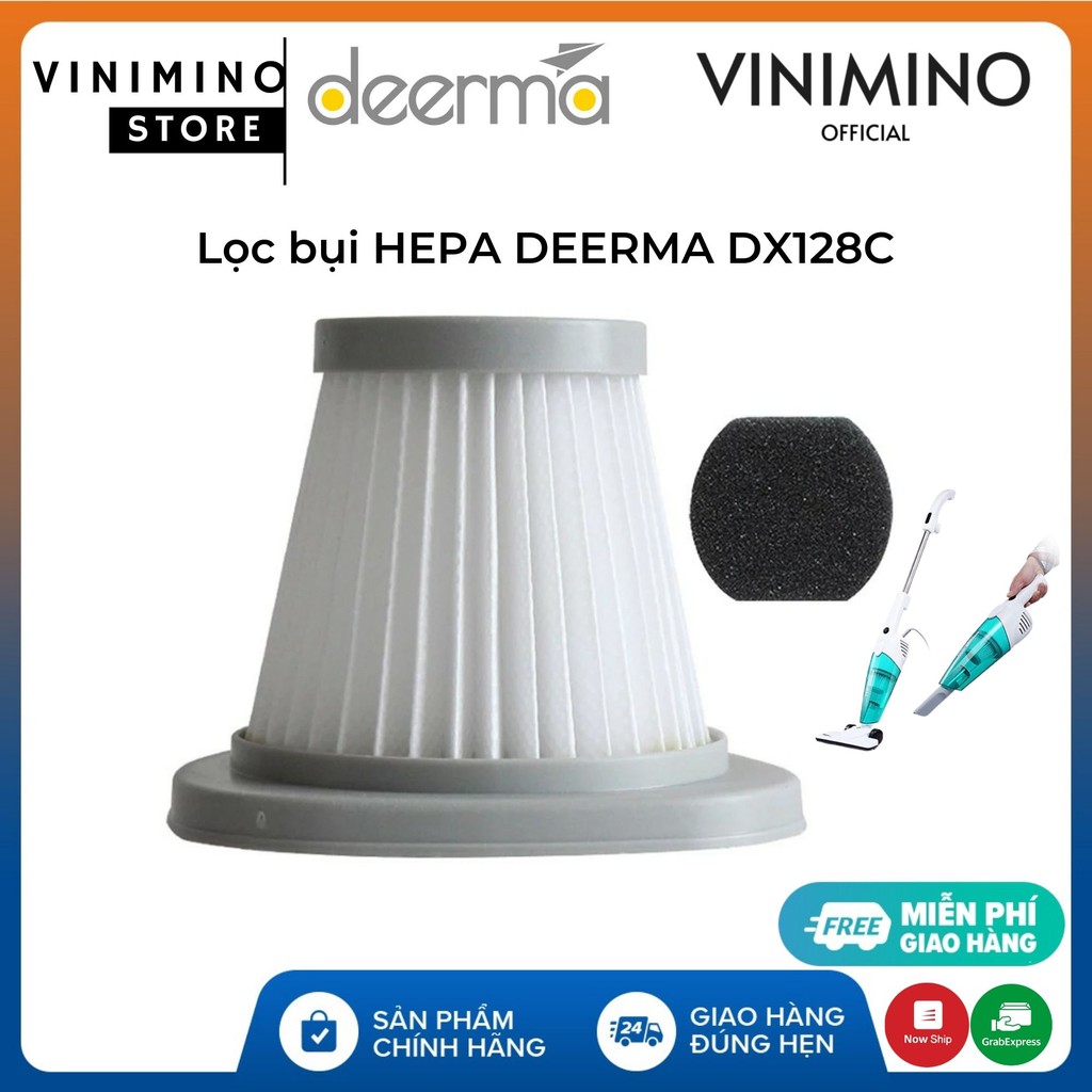 Bộ lọc bụi HEPA DEERMA DX128C - Thay thế dự phòng cho máy hút bụi DEERMA DX128C | Vinimino