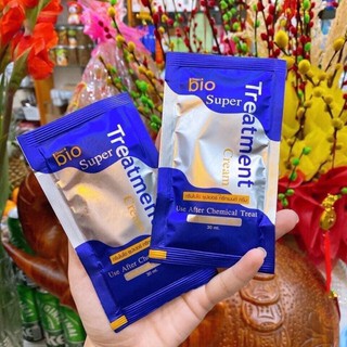 Ủ tóc bio 1 gói 30ml siêu suôn mượt Bio Treatmen Thái Lan
