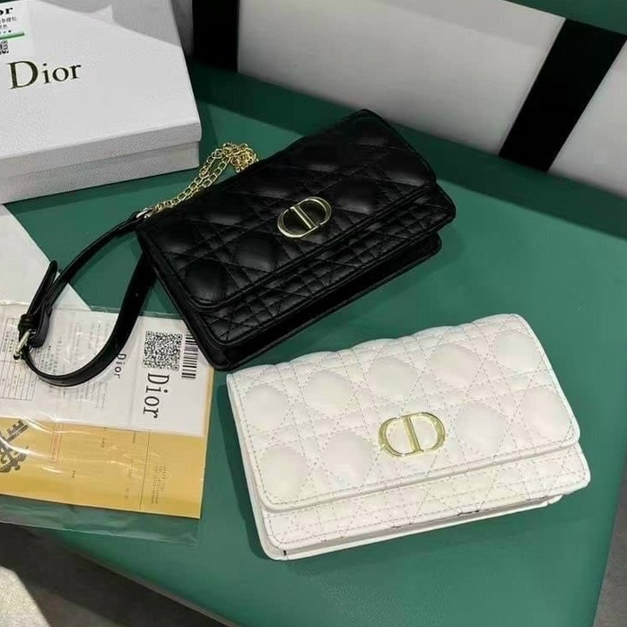 Túi đeo vai, túi xách đeo chéo nữ trần chỉ logo CDD sang chảnh HH 307