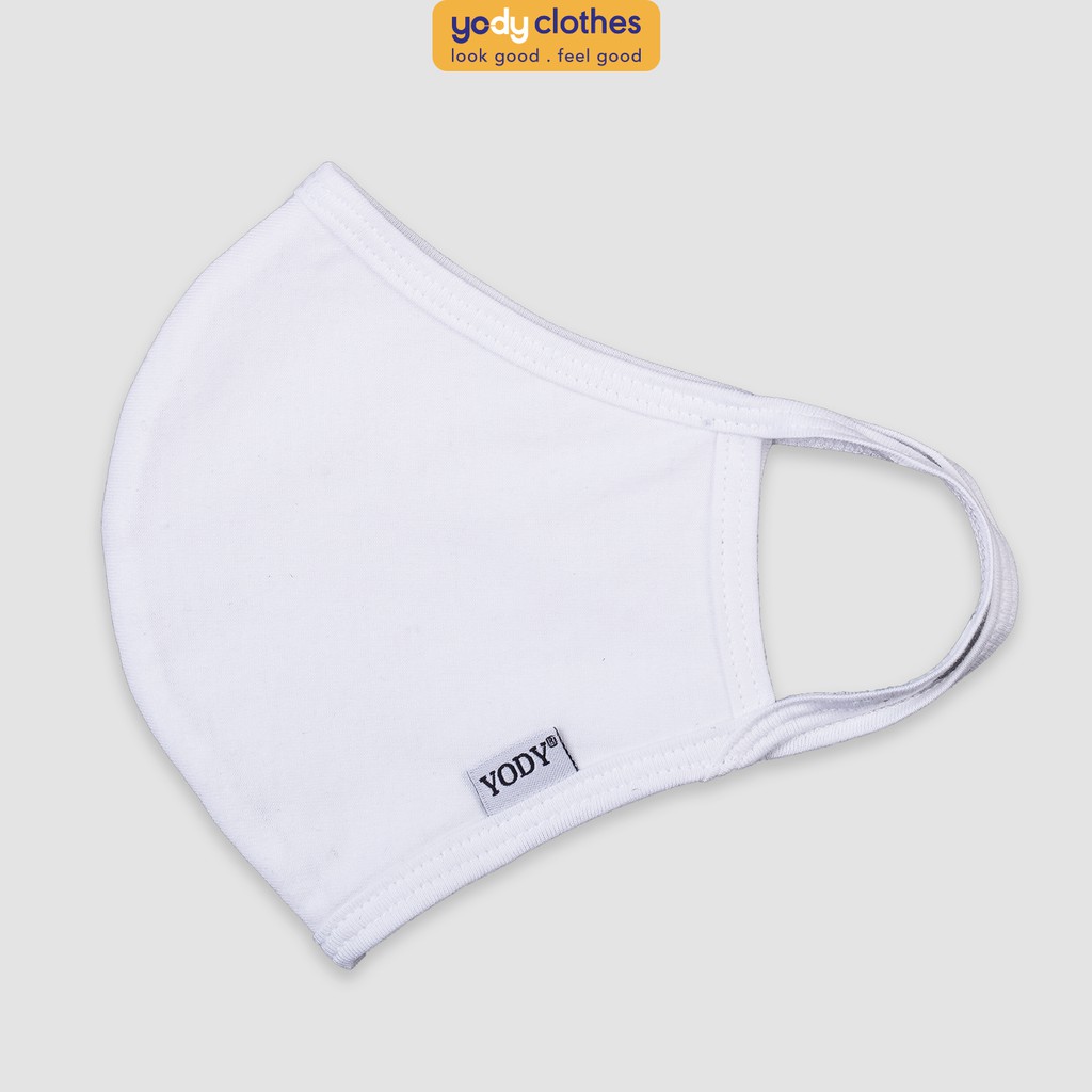 Combo 5 chiếc khẩu trang cotton kháng khuẩn YODY thiết kế vừa vặn khuôn mặt KTR3005 | BigBuy360 - bigbuy360.vn